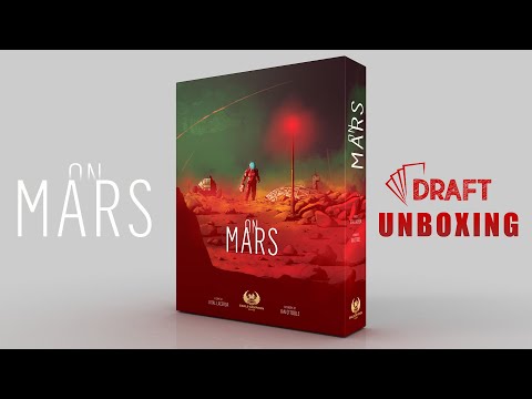 On Mars társasjáték unboxing (Kickstarter edition) \\ mi van a dobozban? - :: DRAFT :: Társasjáték vlog