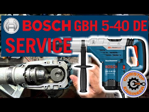 BOSCH Bohrhammer GBH 5-40 DE Reparatur und Service