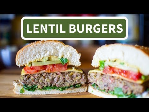 Incredible Lentil Burgers (Best Tasting All-Veggie Patty I've Made – Vegan + Gluten Free)