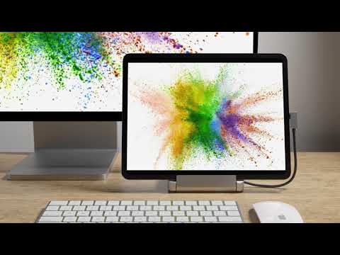 Satechi Aluminum Stand & Hub for iPad Pro