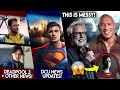 WTF.. Dwayne Johnson DRAMA?! Superman Trailer, DCU Updates, Deadpool 3 New Look & More!