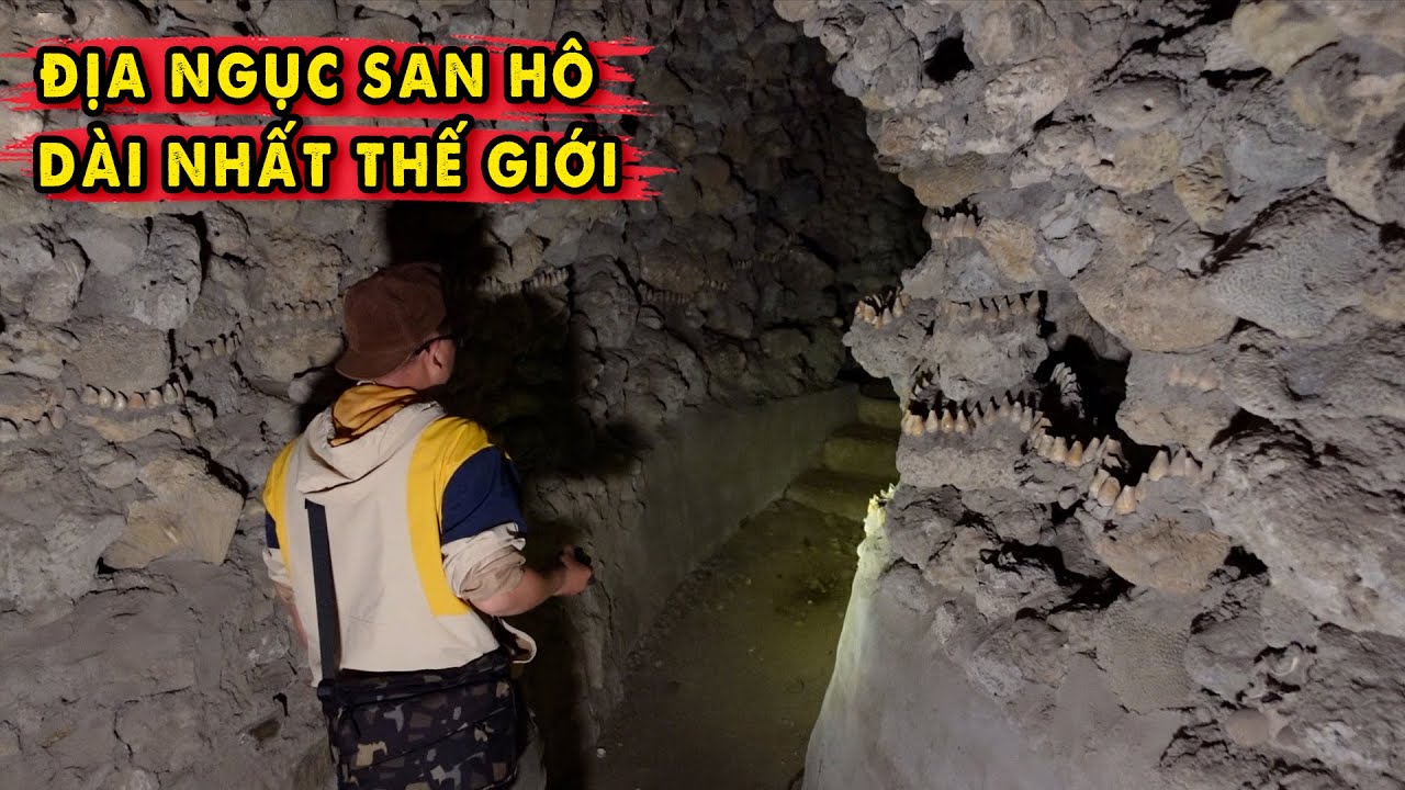 18 tầng Địa Ngục Dài Nhất Thế Giới làm từ San Hô