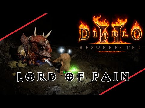 Duriel Punches the Werebear - Diablo 2 Resurrected - Act 2 Final Quest