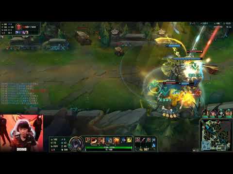 [Doinb Renekton POV vs icon Sett] LPL Spring 2021 - FPX vs LNG - Game 1