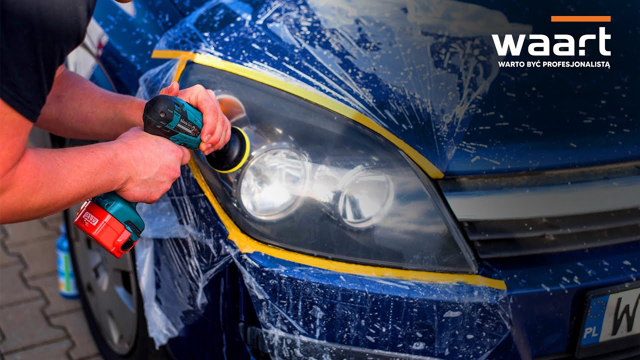 Odśwież wygląd samochodu! Zestaw do renowacji reflektorów Waart - W26A890 | How to clean headlights?
