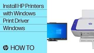 Installing an HP Printer using the Windows Print Driver