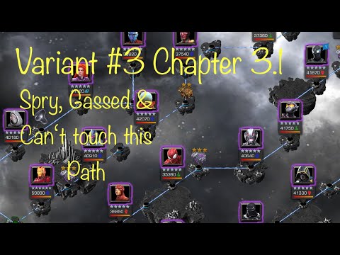 Variant #3 Ch. 3.1 - vs Daredevil, Spiderman, Ultron, Wasp, StealthSpiderman, Nightcrawler, Colossus