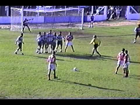 Gol de falta de Rodrigo Maíza - Independente 2 x 1 Capivariano - 1997