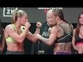Bellator 238: Julia Budd vs. Cris Cyborg Weigh-In Staredown - MMA Fighting