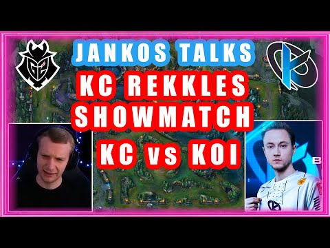 G2 Jankos About KC Rekkles Showmatch [KC vs KOI]