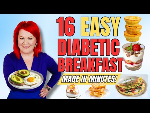 16 EASY Diabetes Breakfast Recipes You Can Make in Minutes| Diabetic-Friendly Breakfast Meal Prep