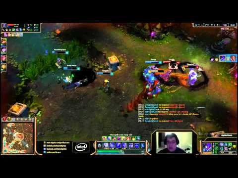 Scarra playing khazix mid (SEASON 4)