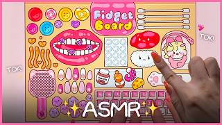 요즘 유행하는 피젯보드 만들었어요 🎀 팅글 아이패드 ASMR 🫧 Fidget Board
