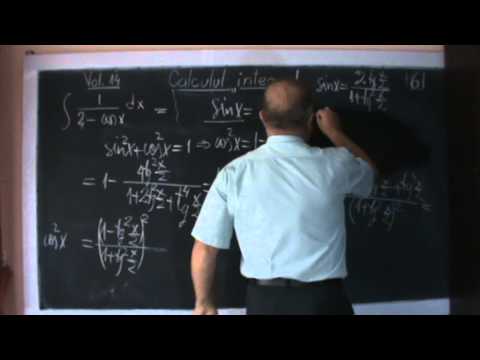 1/2 Lectia 118 - Integrarea functiilor trigonometrice, metode de integrare - Proful Online - cls XII