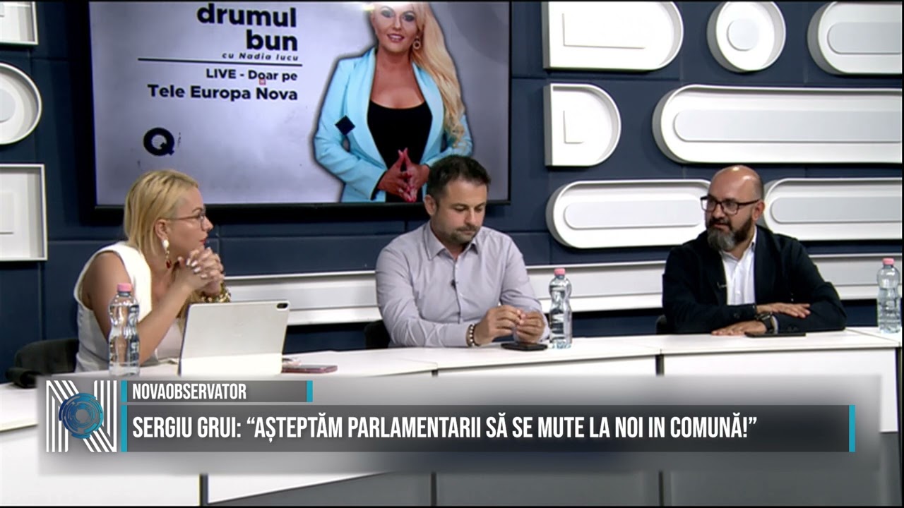 Sergiu Grui: “Așteptăm parlamentarii să se mute la noi in comună!”