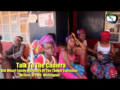 Old Wharf Family Members Of The Tanker Explosion Victims At PMB  Wellington