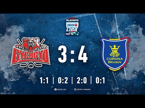 Gólösszefoglaló EL 218 - Gyergyói Hoki Klub - Corona Brasov 3-4 20230306