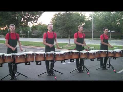 Vanguard Drumline 2012 - Exercises