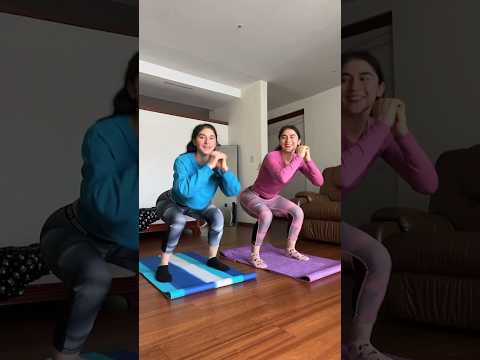 Pa la pierna 🔥 (C: @HarteSisters) #gemelas #arayfer #ejercicio #pierna