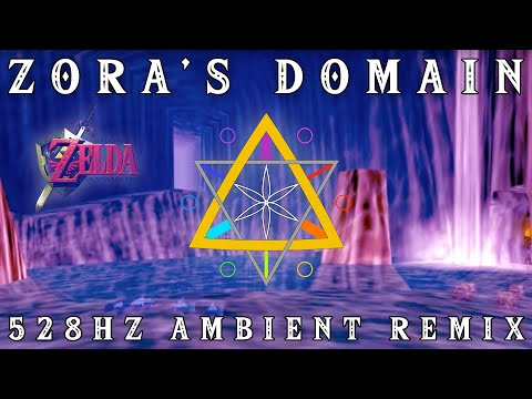 Zora's Domain - Zelda: Ocarina of Time - 528Hz Ambient Remix (1 Hour)