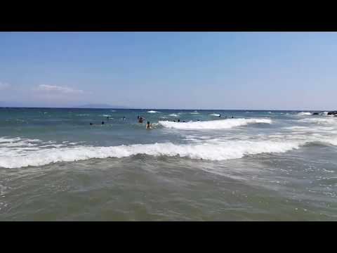 On The Beach Greece Artemida on a Beautiful Day