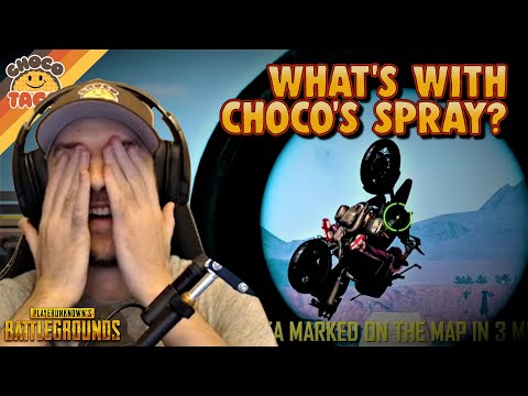 What's with chocoTaco's Spray Today? ft. A1RM4X - PUBG Duos Gameplay