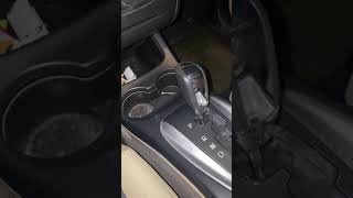 2018 Dodge Journey Shift lock override/release