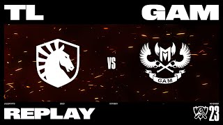 Worlds 2023 - TL vs GAM // Swiss Stage Round 3