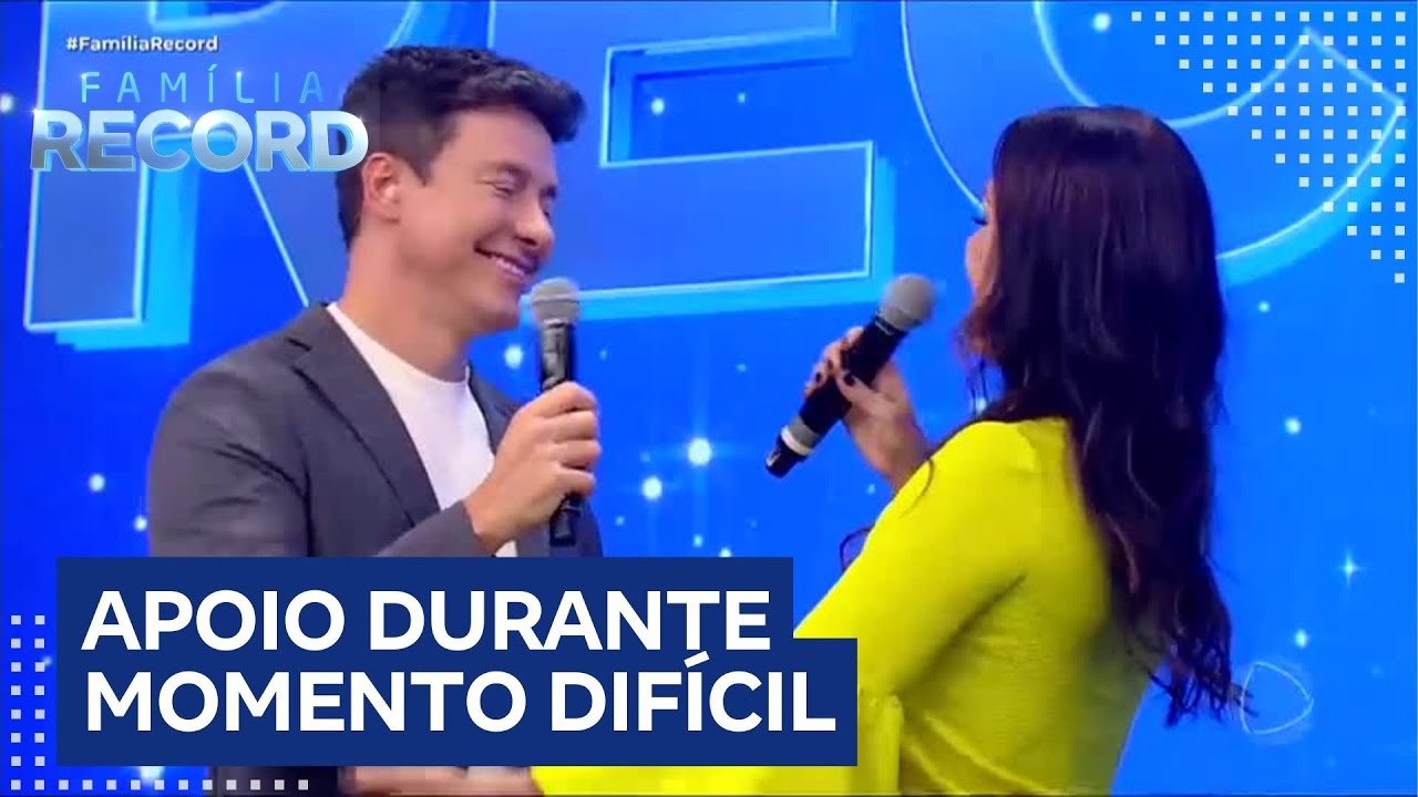 Faro presenteia Carolina Ferraz e agradece apoio durante tratamento de Vera Viel contra o câncer
