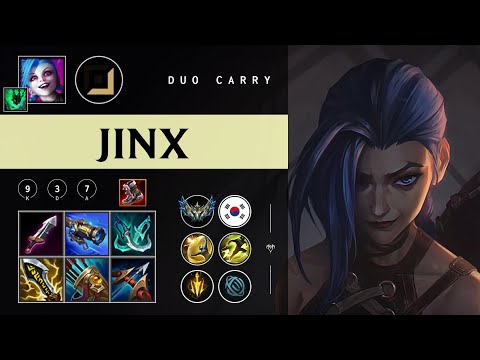 Jinx ADC vs Tristana - KR Challenger Patch 26.02