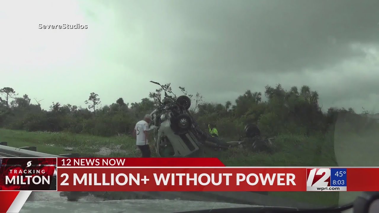 At least 4 dead after Hurricane Milton plows across Florida