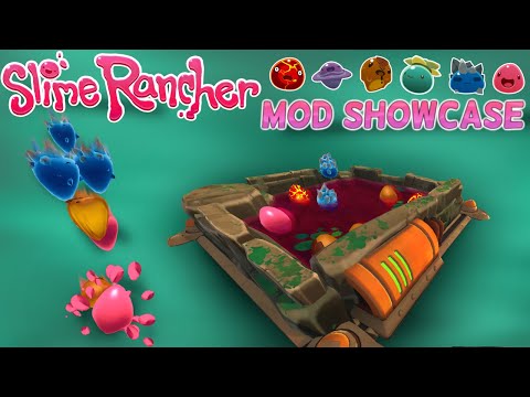 Slime Ponds (They Spawn Slimes)! Slime Rancher Mod Showcase!
