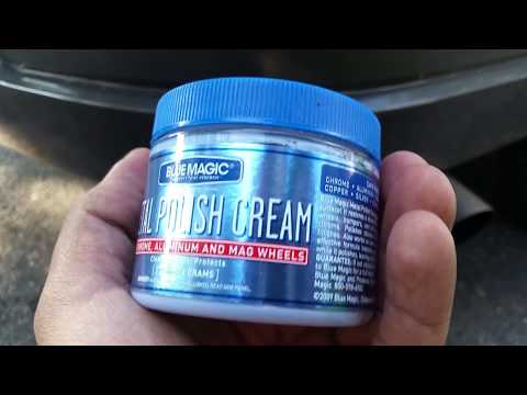 How to Clean the Muffler Tip using Blue Magic