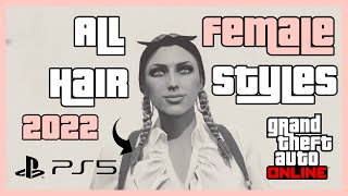💇‍♀️ All Female Hairstyles | PS5 | The Contract | Fidelity Mode 4K HDR Ray Tracing | GTA 5 Online