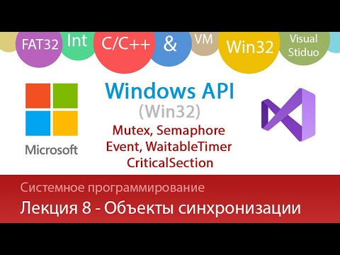 Лекция 3 Win32 Работа с файлами и папками