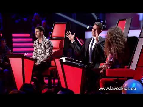 FLORI: Antonio Orozco canta con su equipo - "Tu Enemigo" - La Voz Kids España