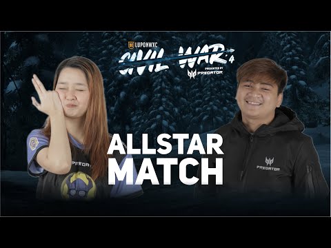 Lupon Civil War Season 4 All-Star Match | Team Dayanara vs Team Turat