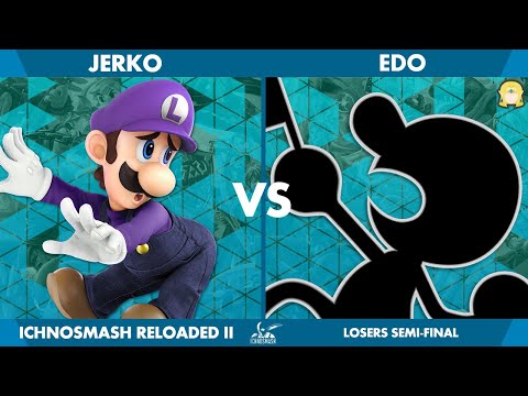 Ichnosmash Reloaded II - JerKo (Luigi) vs Edo (Mr. Game & Watch - Zelda) - LSF