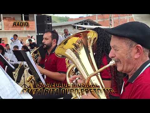 GINSOL SOCIEDADE MUSICAL SANTA RITA DE OURO PRETO MG IV ENCONTRO DE BANDAS PORTO FIRME MG 