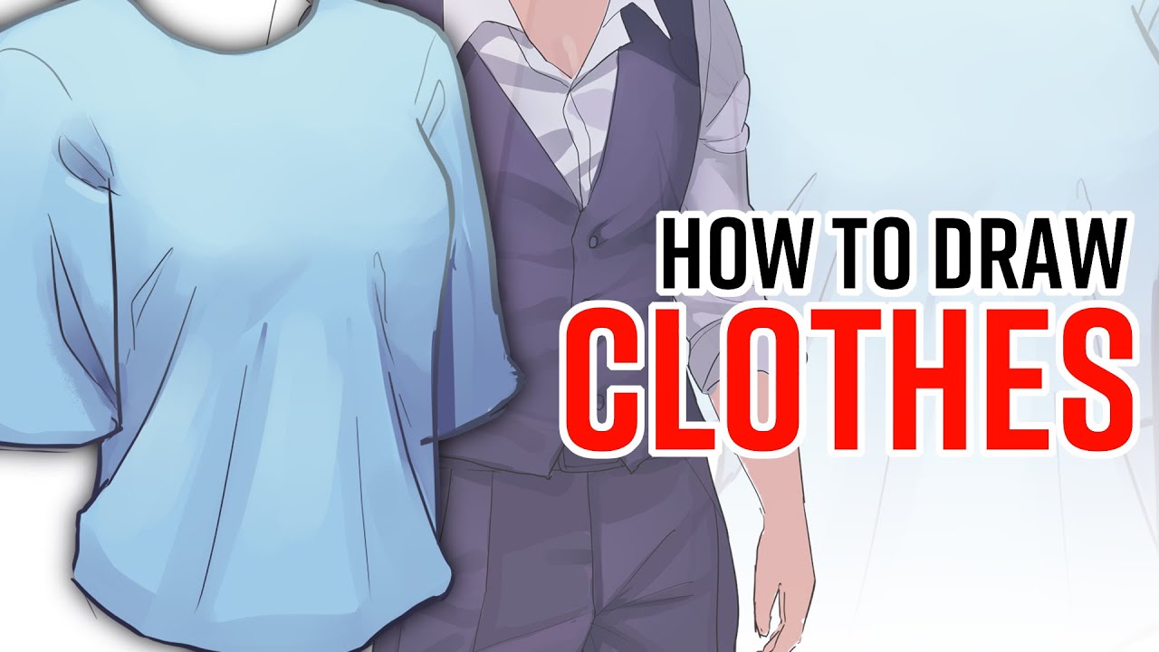 How to Draw Anime Clothes | BEGINNER Tutorial