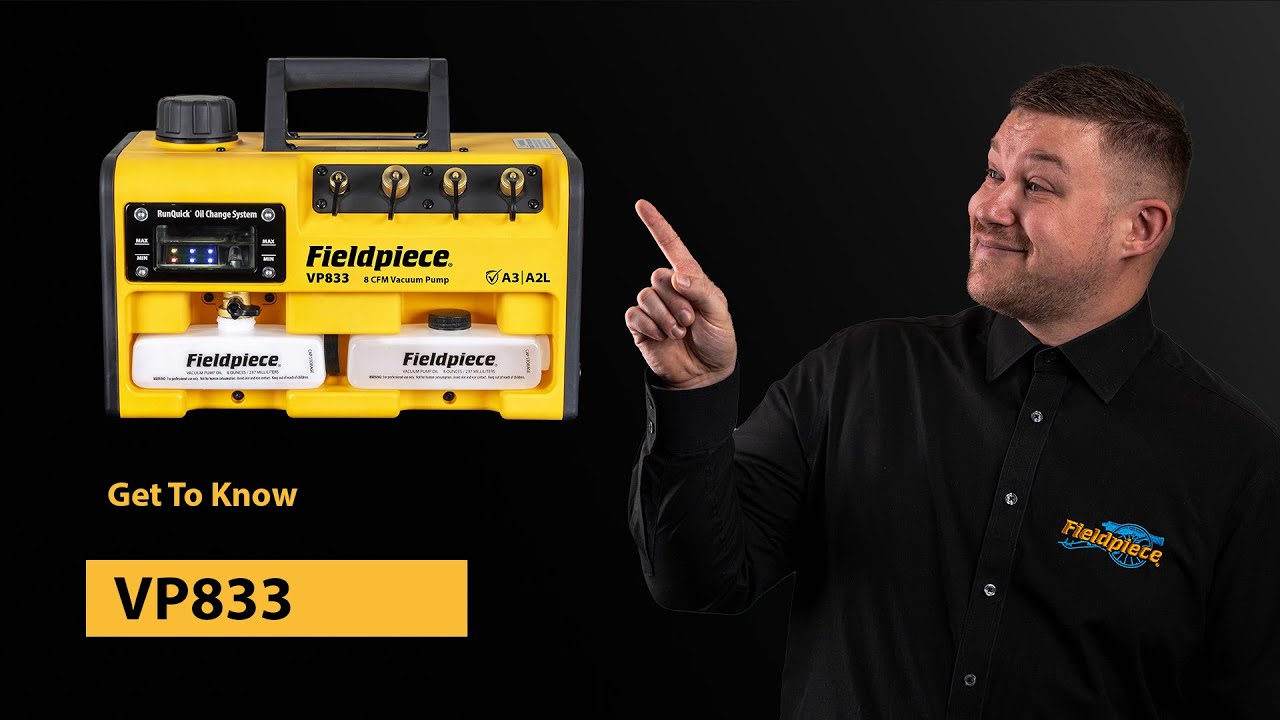 Get to know the VP833 | Fieldpiece Europe