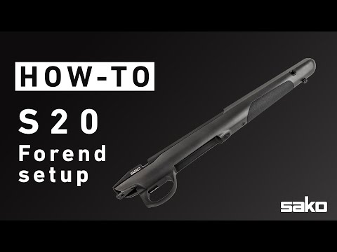 How-to: Sako S20 forend removal & install