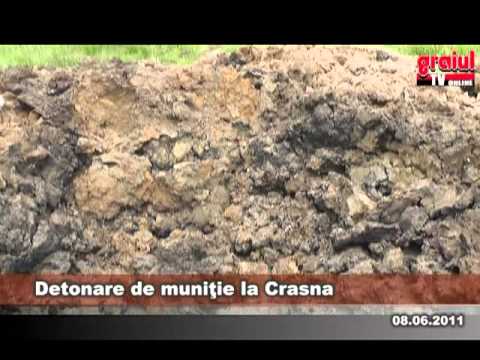 Detonare de munitie la Crasna