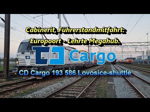 [4K] Cabinerit | Führerstandsmitfahrt | Kijfhoek ➡️ Emmerich ➡️Lehrte Mega-hub | BR 193 | Deel 2