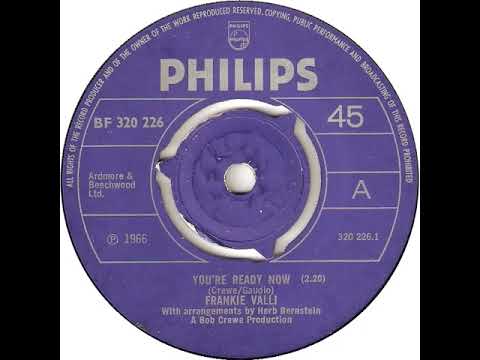 UK New Entry 1970 (225) Frankie Valli - You're Ready Now