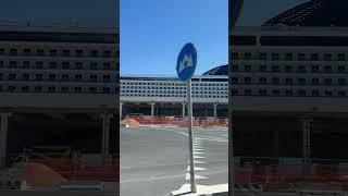 MSC Orchestra Docks in Civitavecchia, Rome #cruiseship #cruising #msc #mscorchestra #rome #italy