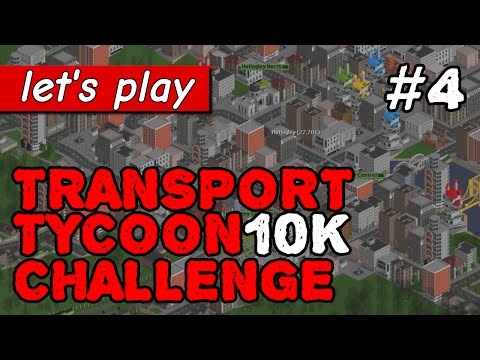 Linking every station & the Caham Problem | Transport Tycoon 10K Challenge part 4 (OpenTTD)