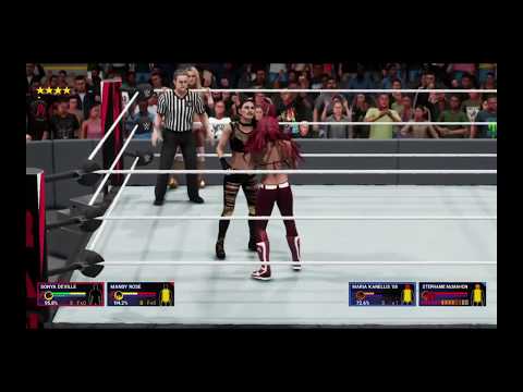 Raw | Fire & Desire V Maria Kanellis And Stephanie McMahon