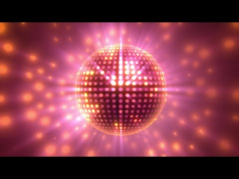 4K pink Disco Ball Free Background Loop Video footage || VJ Loops Free