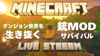 【マイクラ】銃MODとダンジョン part7【ネッシー店長】